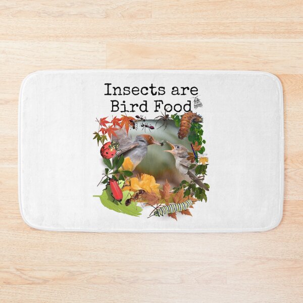 Item preview,  Insects Are Bird Food Colorful Nature Design designed and sold by EarthArtDesigns.