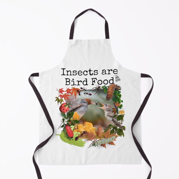 Item preview,  Insects Are Bird Food Colorful Nature Design designed and sold by EarthArtDesigns.