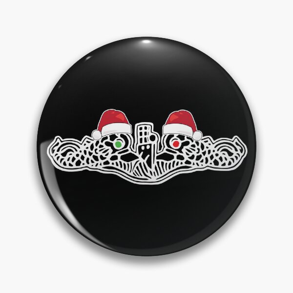 Item preview, Submarine Force Silent Service Christmas Dolphins WHT designed and sold by MadMando.