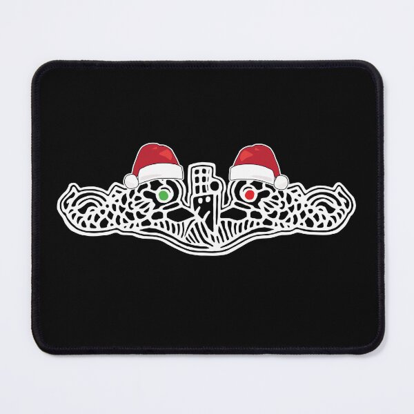 Item preview, Submarine Force Silent Service Christmas Dolphins WHT designed and sold by MadMando.