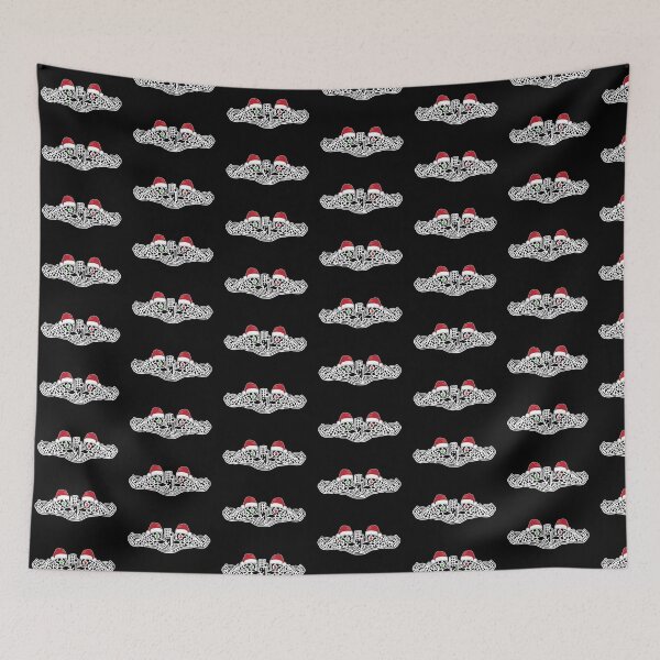Item preview, Submarine Force Silent Service Christmas Dolphins WHT designed and sold by MadMando.