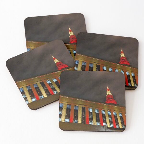 Item preview, Tower City Red & Yellow designed and sold by Sarah Kurdila.