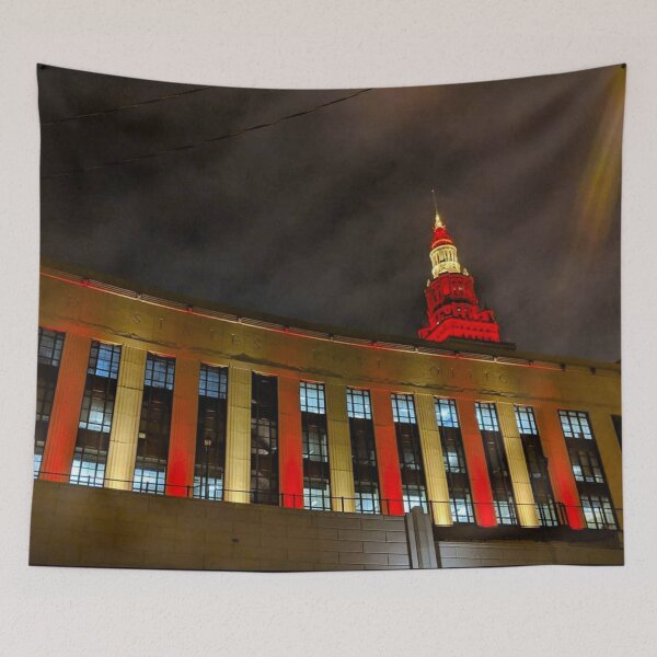 Item preview, Tower City Red & Yellow designed and sold by Sarah Kurdila.