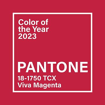 Pantone Color Of The Year 2023: Viva Magenta PANTONE 18-1750 - Kimp