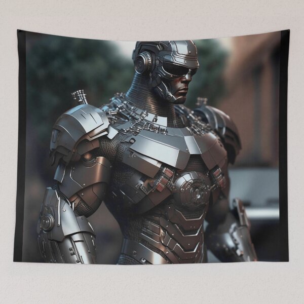 Item preview, Black Robocop designed and sold by guiofsaints.