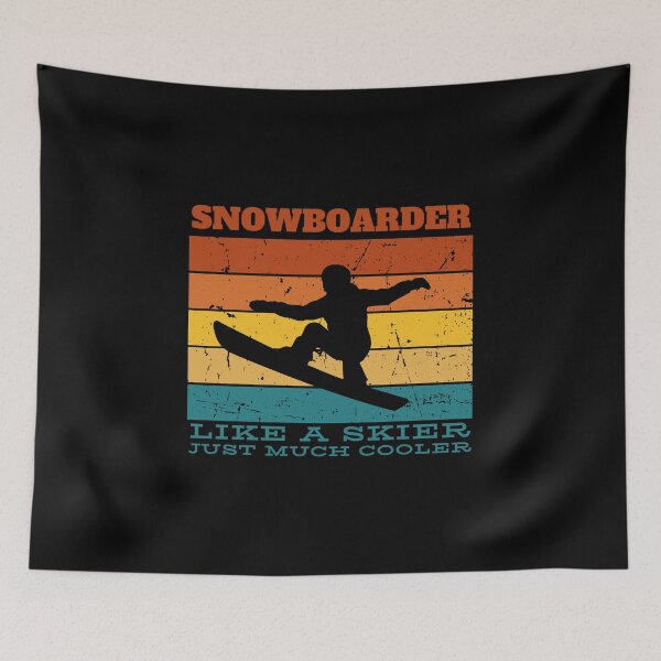 Item preview, Snowboarding Like a Skier Just Much Cooler - Snowboarder quotes - Winter Sport Snowboarder Gift designed and sold by MWProject.