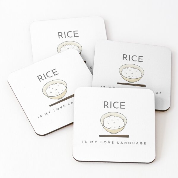 Item preview, Foodie Rice Is My Love Language | Light Background  designed and sold by embaarc.