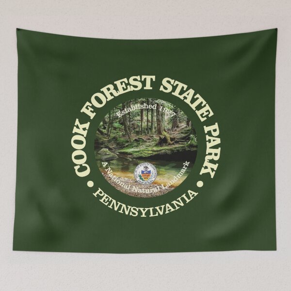 Item preview, Cook Forest (SP) designed and sold by curranmorgan.