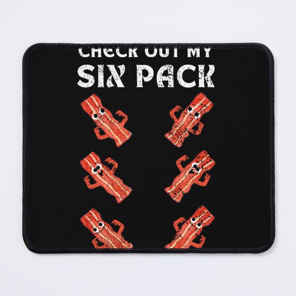Item preview, Check Out My Six Pack Distressed Funny Bacon Lovers Gifts designed and sold by Sasikharn.