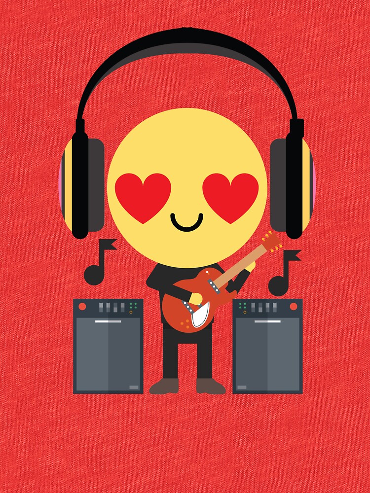 "Electric Guitar Emoji " Tshirt by HippoEmo Redbubble