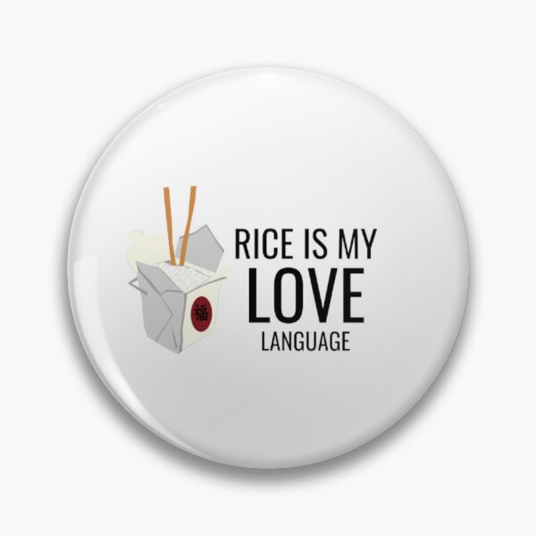 Item preview, Cute Rice Is My Love Language | Light Background  designed and sold by embaarc.