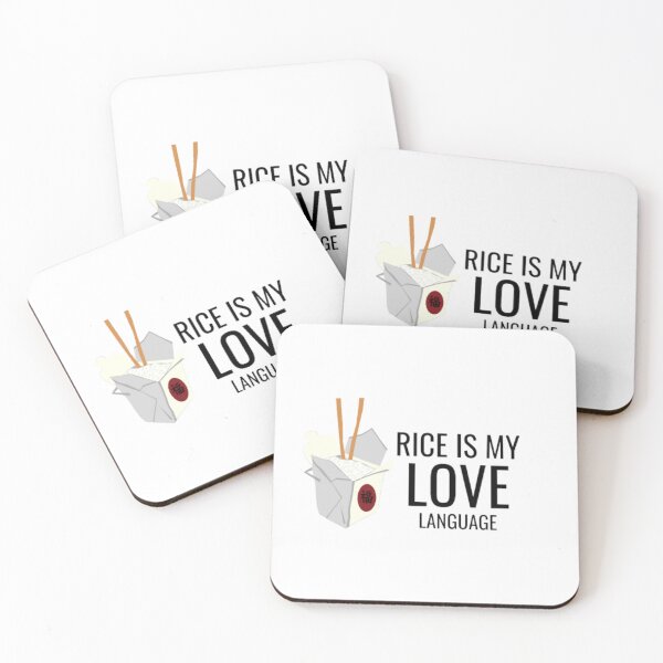 Item preview, Cute Rice Is My Love Language | Light Background  designed and sold by embaarc.