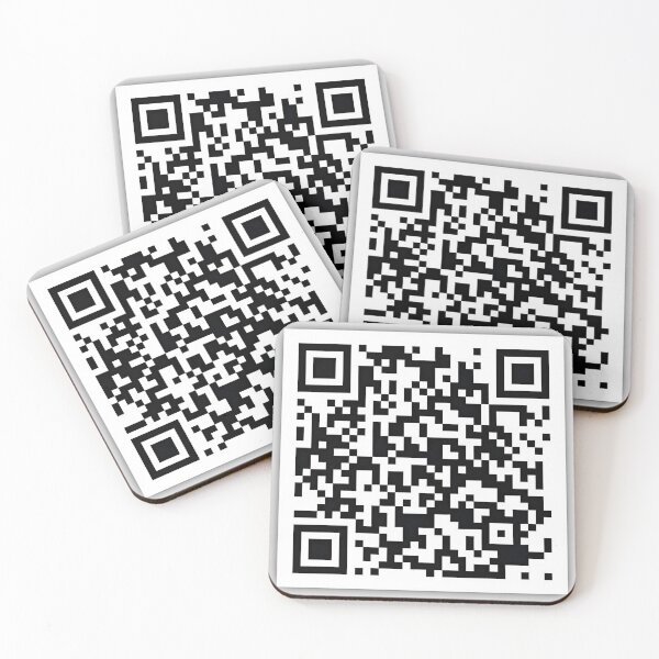 Artikelvorschau, QR Code Rick Roll für Streiche entworfen und verkauft von ownERROR429.