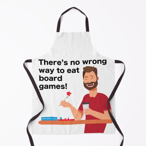 Item preview, There's No Wrong Way to Eat Board Games (Black) designed and sold by GorsskyVlogs.