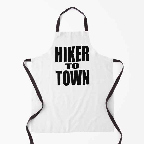 Item preview, HIKER TO TOWN Backpacking Hiking Hitchhiking Bold Design designed and sold by PuddleMart.