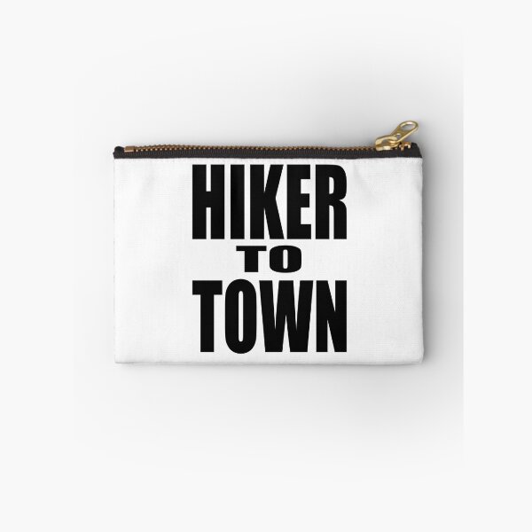 Item preview, HIKER TO TOWN Backpacking Hiking Hitchhiking Bold Design designed and sold by PuddleMart.