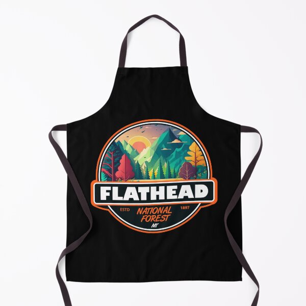 Item preview, Flathead National Forest Montana Emblem designed and sold by KrisSidDesigns.