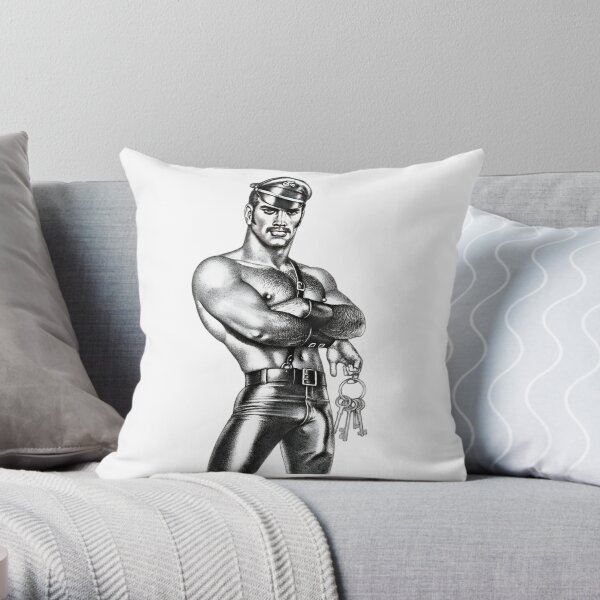 Tom of Finland Throw Pillow