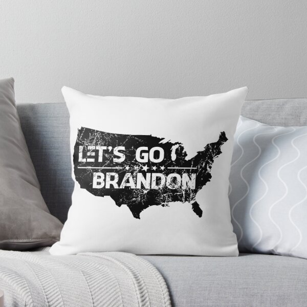 Item preview, Let's Go Brandon Bumper Sticker in black with America designed and sold by Manoroma.