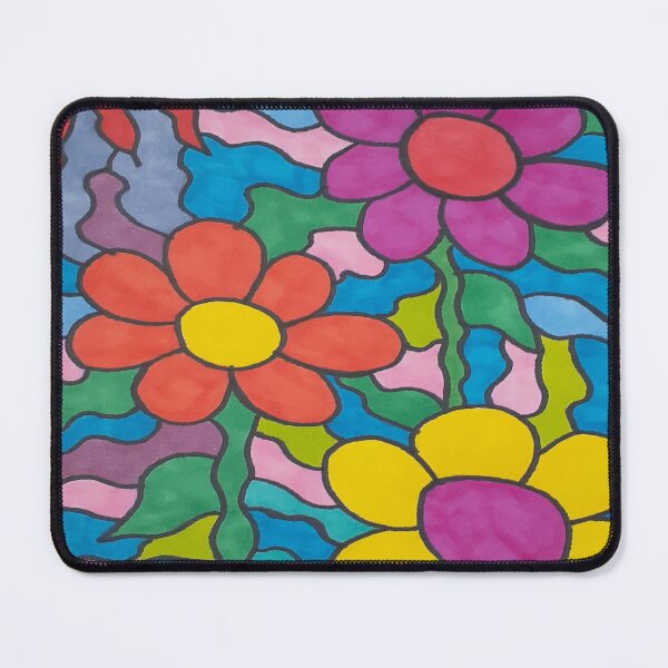 Item preview, Retro Floral Art designed and sold by DanielleGensler.
