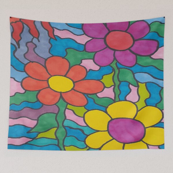 Item preview, Retro Floral Art  designed and sold by DanielleGensler.