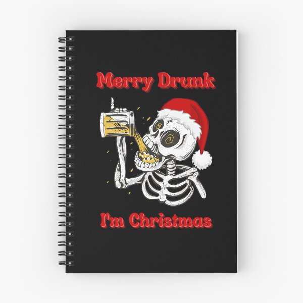 Item preview, Merry Drunk I'm Christmas -  Drunk Skeleton designed and sold by Georgy09.