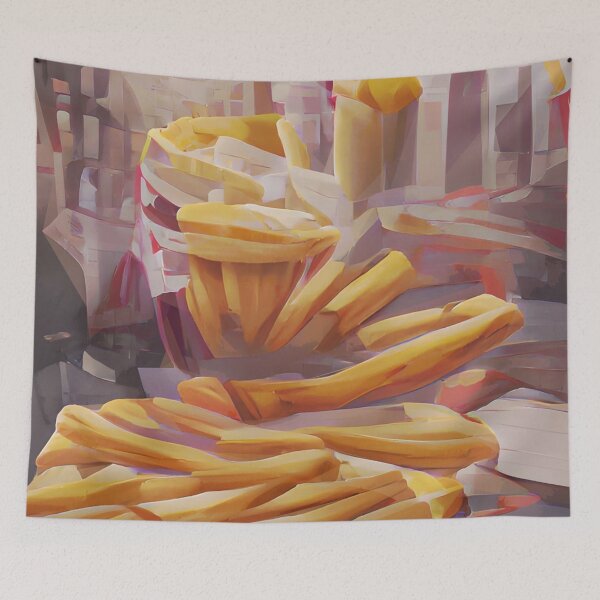 Aperçu de l'œuvre Frites créée et vendue par JoanNinjaHen.