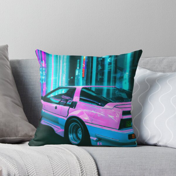 Item preview, Synthwave Sports Car at Night designed and sold by minusking.