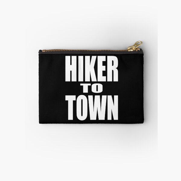 Item preview, HIKER TO TOWN Backpacking Hiking Hitchhiking Bold Design designed and sold by PuddleMart.