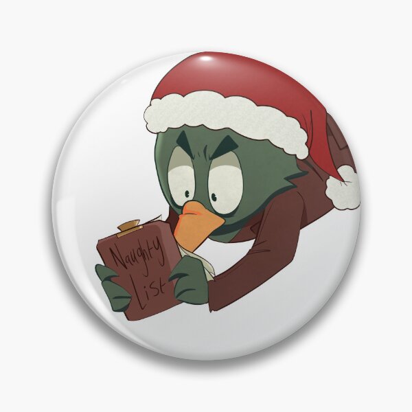 Item preview, Duck Guy Christmas Chibi designed and sold by chubledoobles.