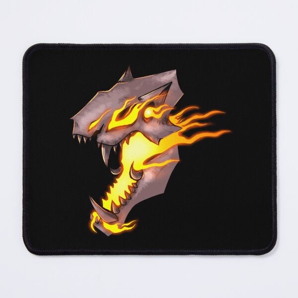 Item preview, Flaming Skull designed and sold by OpenDinos.