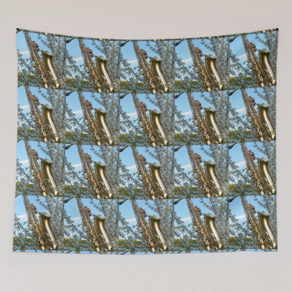 Item preview, Saxophone Spring Nature Coaster designed and sold by glide-products.