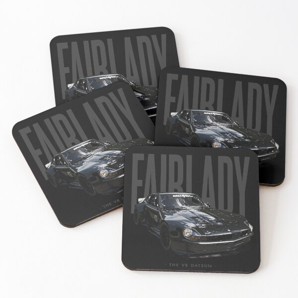 Item preview, FAIRLADY Z06 - THE V8 DATSUN - Black on Black designed and sold by boltjesdesign.