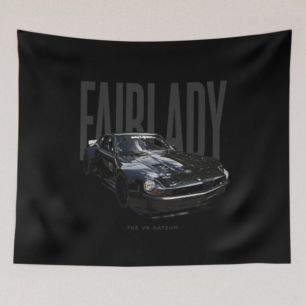 Item preview, FAIRLADY Z06 - THE V8 DATSUN - Black on Black designed and sold by boltjesdesign.