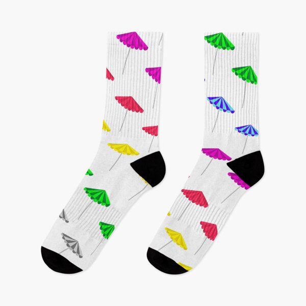 Item preview, Colorful umbrella, socks, cool, cute, kids, summer designed and sold by MMTMK.