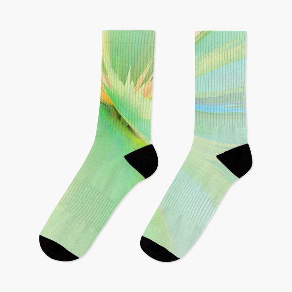 Item preview, Spring Green and Yellow Pastels Fresh Splash of Spring Abstract 1 of 4  designed and sold by Beachy.