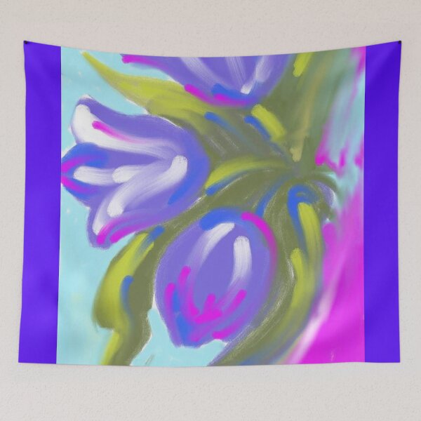 Item preview, PURPLE TULIPS designed and sold by Marni Scofidio Desi9ns.