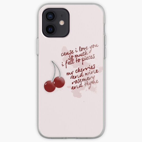 CEREZA Funda blanda para iPhone