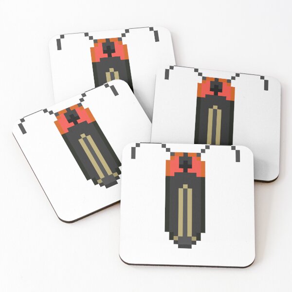 Item preview, Firefly/Lightning Bug Pixel Art Design designed and sold by bugpixels.