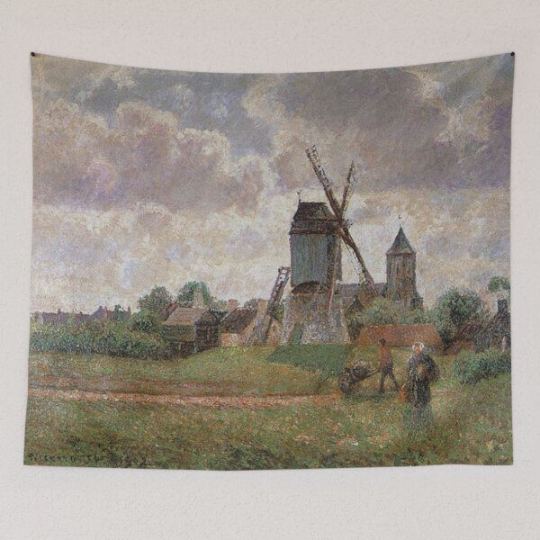 Item preview, Camille Pissarro- The Knocke Windmill designed and sold by tomorrowsart.