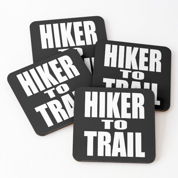 Item preview, HIKER TO TRAIL Mochilero Senderismo Autostop Diseño atrevido designed and sold by PuddleMart.