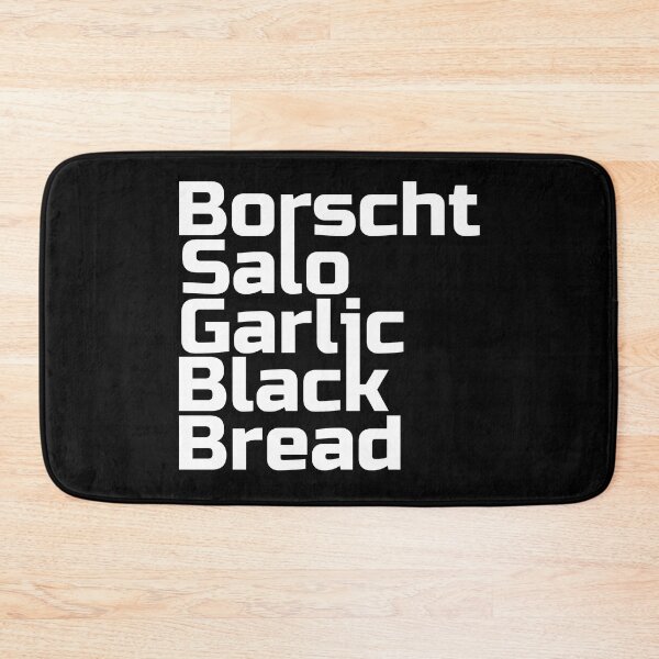 Item preview, Borscht Salo Garlic & Black Bread - Funny Sarcastic Ukrainian Food Gift designed and sold by r-silver.