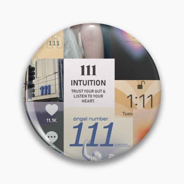 Item preview, 111 angel number aesthetic collage designed and sold by morgananjos.
