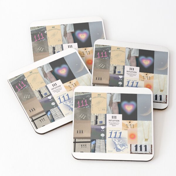 Item preview, 111 angel number aesthetic collage designed and sold by morgananjos.