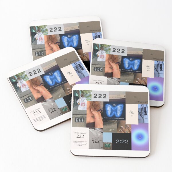 Item preview, 222 angel number aesthetic collage designed and sold by morgananjos.