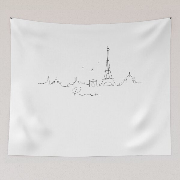 Item preview, Paris skyline designed and sold by Passionandmore.