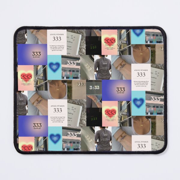 Item preview, 333 angel number aesthetic collage designed and sold by morgananjos.