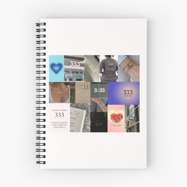 Item preview, 333 angel number aesthetic collage designed and sold by morgananjos.