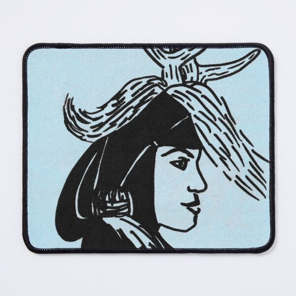 Item preview, Deer Woman - Sky Blue Palette designed and sold by Niina Niskanen.