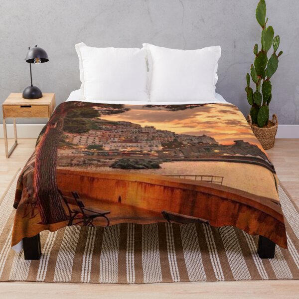 Item preview, Amalfi Coast Poster designed and sold by Teetans.